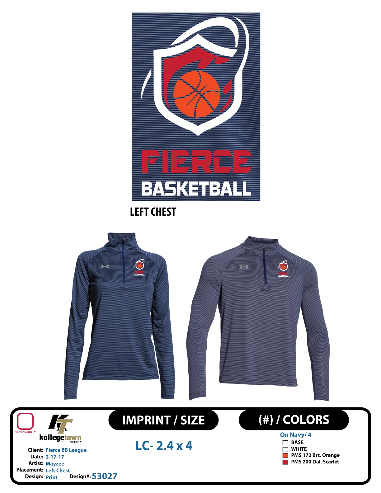 strip tec sweat for Austin Fierce